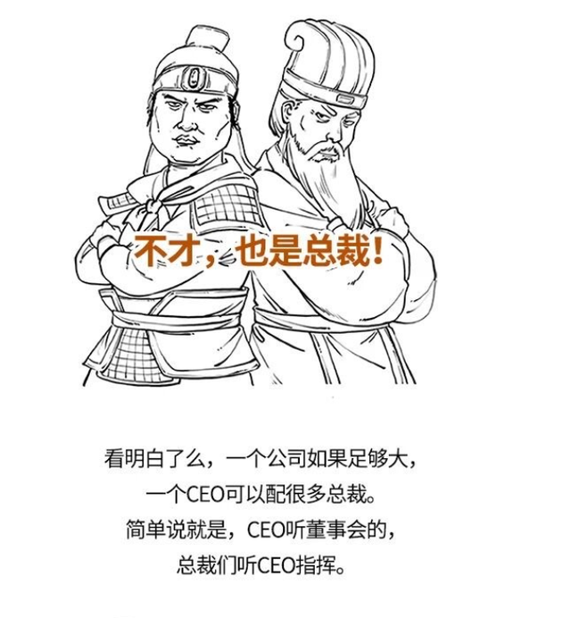 公司里董事长、CEO、总裁，到底有什么区别？哪个职位更高？
