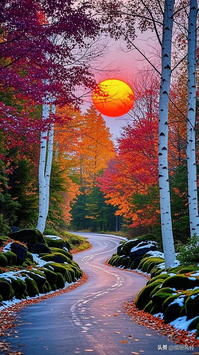 秋天的风景美如画