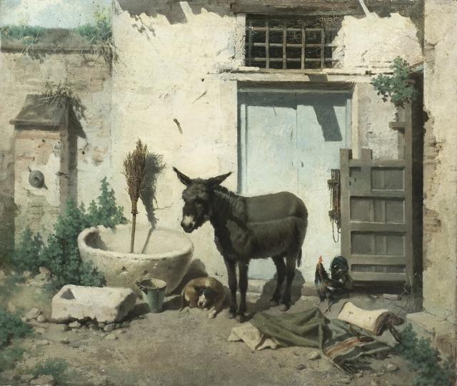 西班牙乡村自然风光，西班牙画家罗梅罗·巴罗斯作品赏