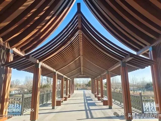 初冬北京玉河湿地公园游记|申艳娟