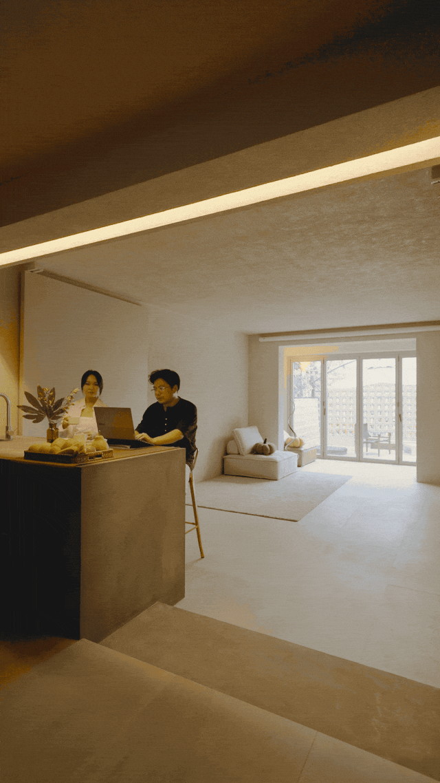 亲历行业寒冬，上海夫妻在老小区一楼改出80m²野地：治愈自己