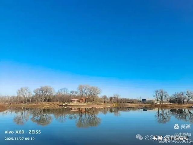 初冬北京玉河湿地公园游记|申艳娟