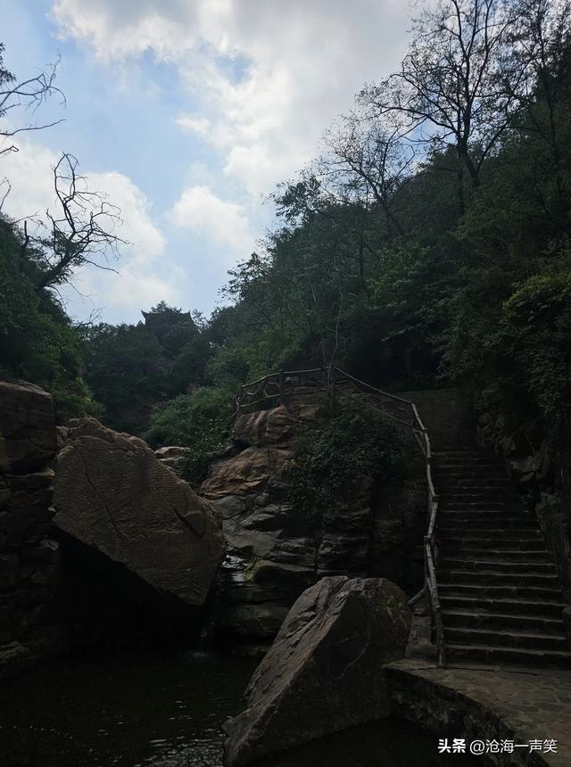 伏羲山大峡谷，孩子们的乐园，游客避暑的圣地，乘凉的天堂