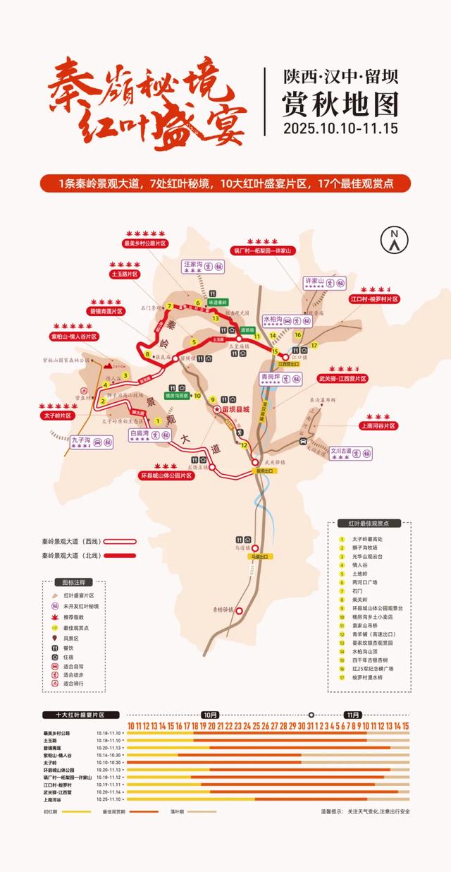 住下来，才懂秦岭的秋：留坝小城5日慢行指南