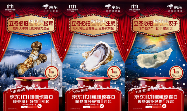 京东11.11暖暖惊喜日11月7日开启，立冬百亿补贴低至5折