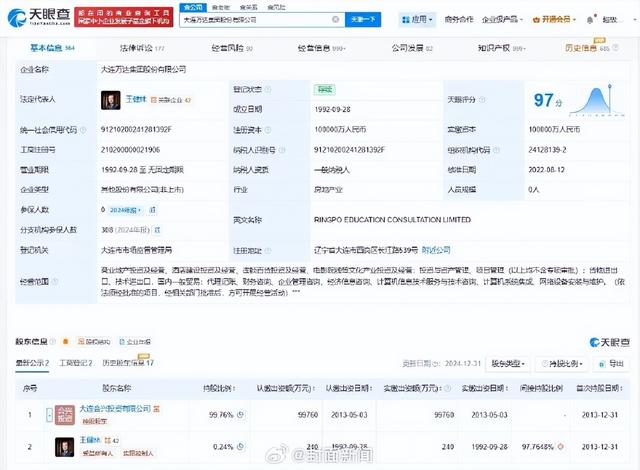 万达集团被恢复执行17亿	，被执行总金额超69亿元！此前刚赎回一座万达广场，仅隔1天又转让