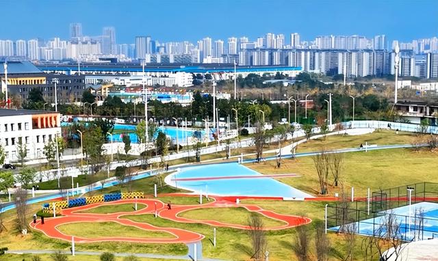 打卡天府体育公园！