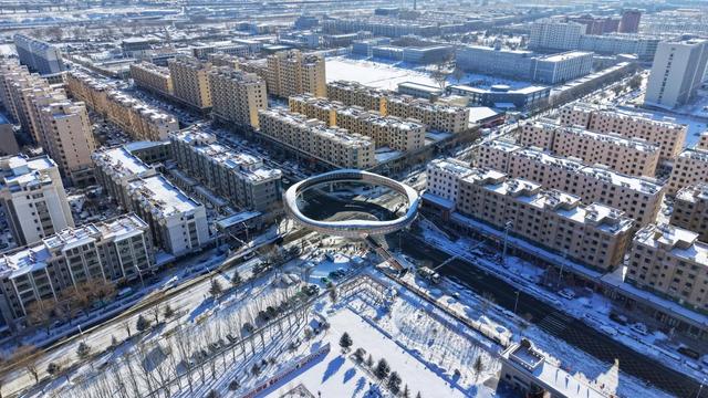 雪染古浪 一城素韵