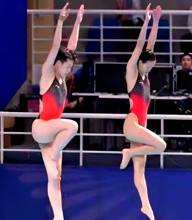 谁敢信？全红婵伤愈首秀跳出满分动作，现场观众沸腾了