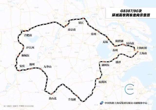 地理冷知识———高铁环游中国