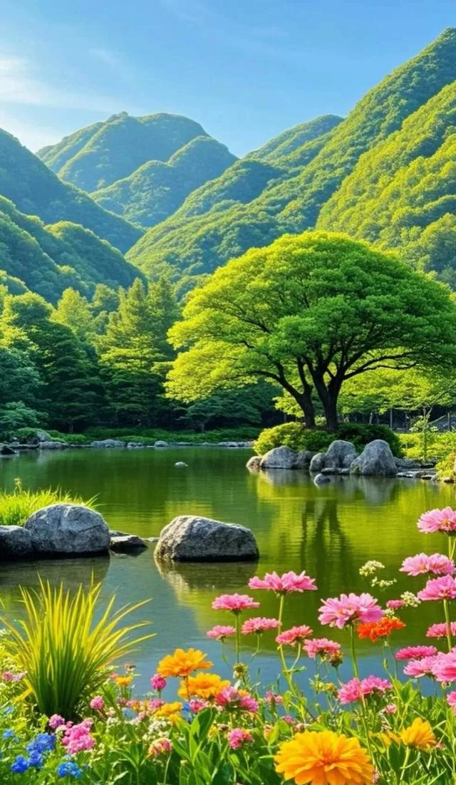 #绿树成荫 #自然之美风景如画