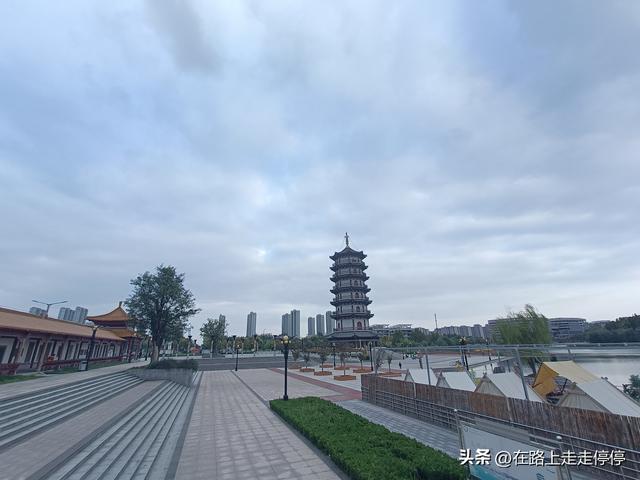 游齐河晏婴祠、碑廊、齐州塔