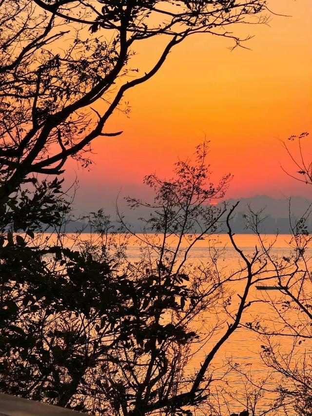 日落与海边 ​​​