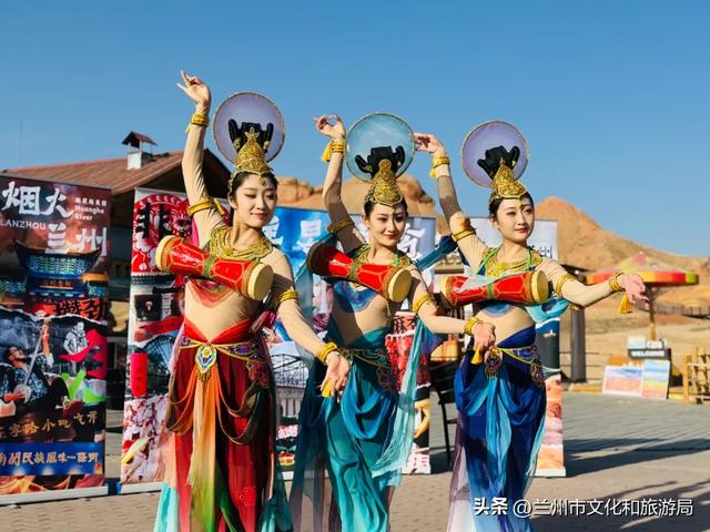 “串飞快闪联动丝路”兰州文旅推广活动走进张掖、敦煌