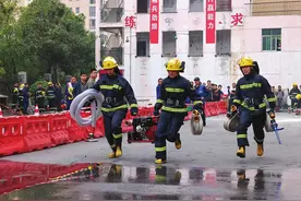 以赛促训，实战强能！岳阳消防举行多种形式比武竞赛图片