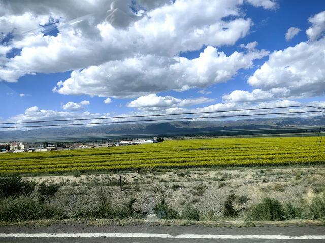 巴里坤县沿途风景