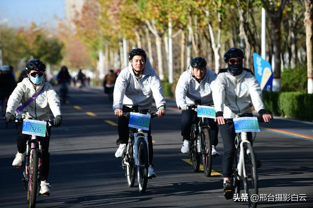 信都区总工会：七里河绿道上的骑行狂欢