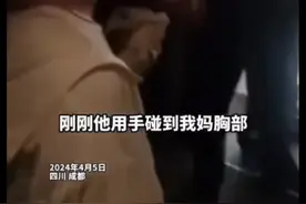 景区人多，男子故意两次触碰女性胸部，被抓现行后，被警方带走图片