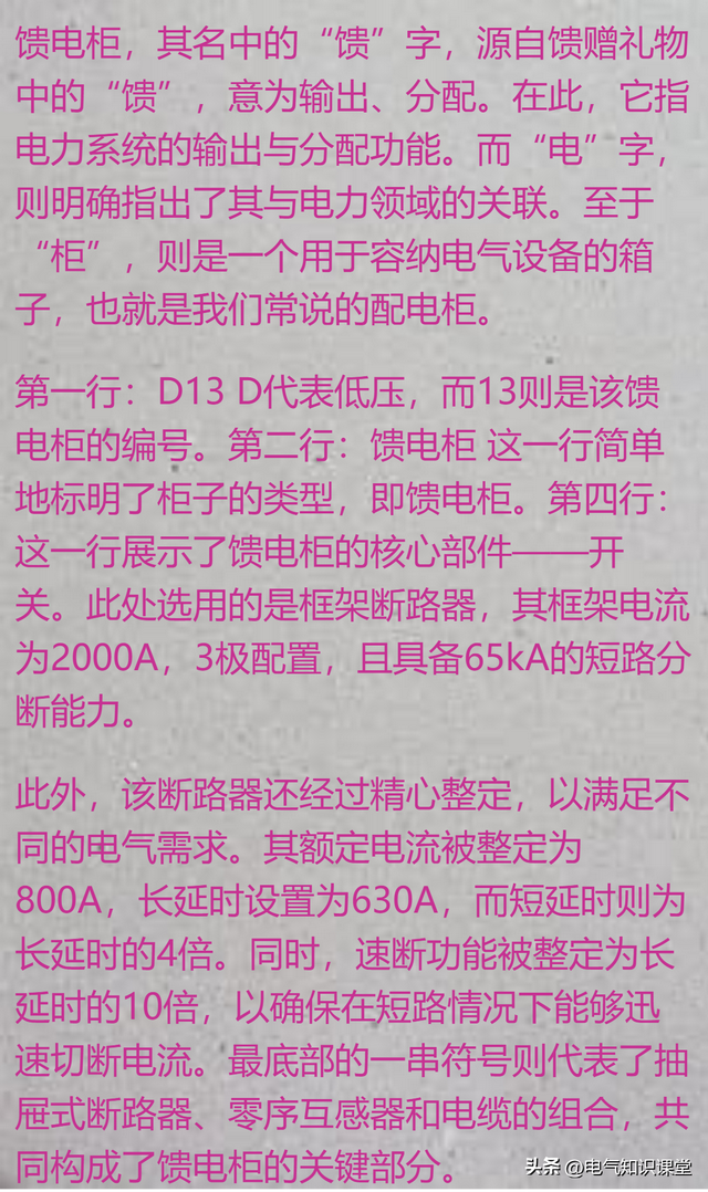 手把手教你读懂低压系统图：从变压器到每个馈电柜