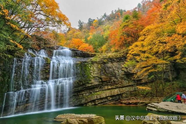 汉中这处红叶已进入最佳观赏期