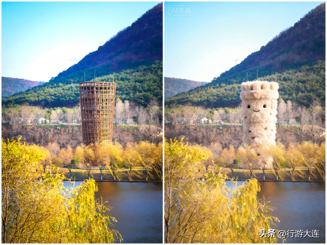 好冷！大连毛绒绒版地标已上线！