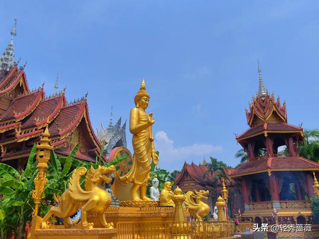 云南西双版纳，极具鲜明特色的旅游胜地。