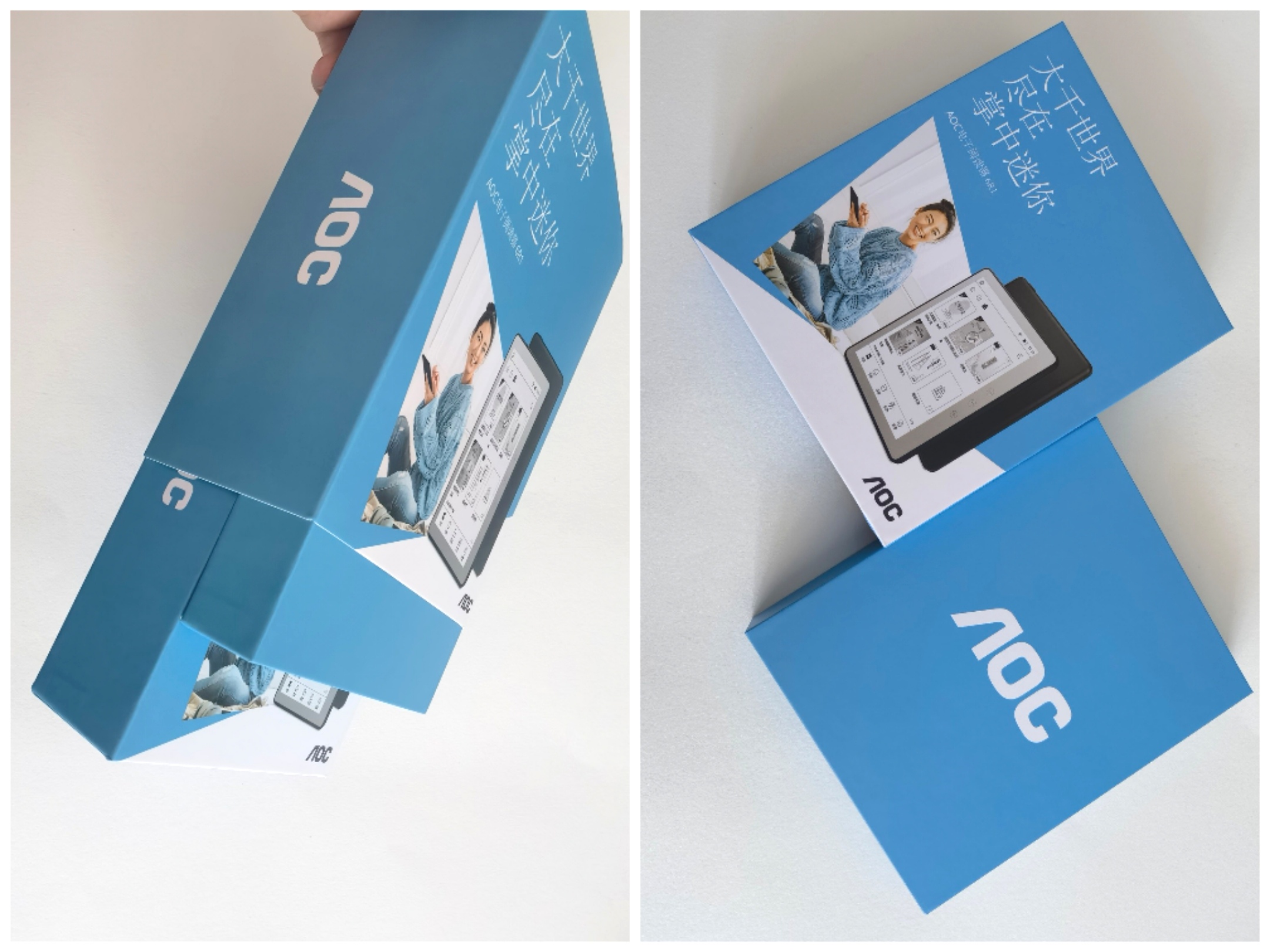 AOC小Q墨水屏,读书宝贝的掌上图书馆!