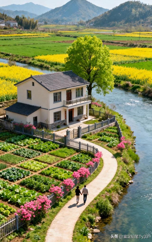 田园风光，浪漫漫步，心旷神怡！