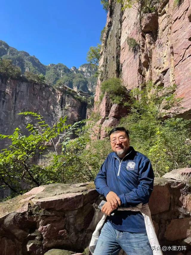 “自然观”名家采风与北京方阵艺术太行山写生基地挂牌