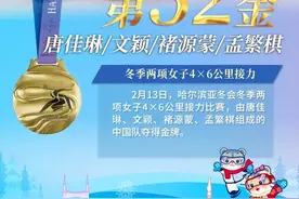 我们拼到了最好的结果！中国队夺得亚冬会冬季两项女子4×6公里接力金牌图片