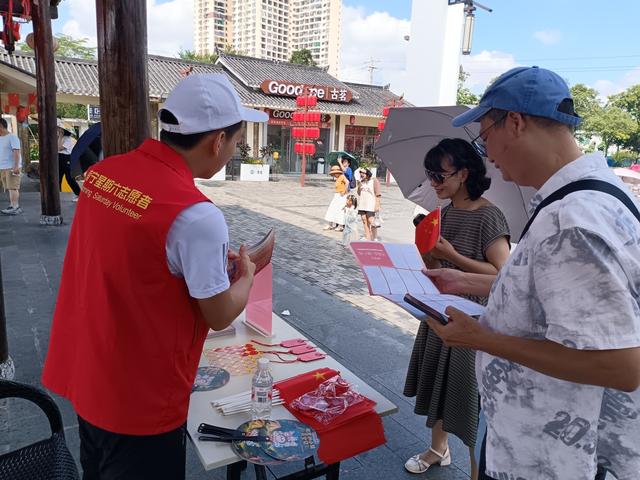 相思小镇“非遗新生八桂漫游计划活动”志愿服务活动