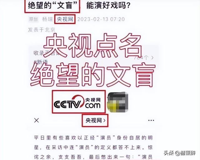 被央视怒批、洋相百出、腹中空空，这几位“绝望的文盲”凭啥能火