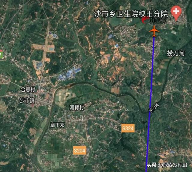 刚刚，8月30日6点54分，一架广州飞呼和浩特航班到达湖南株洲上空
