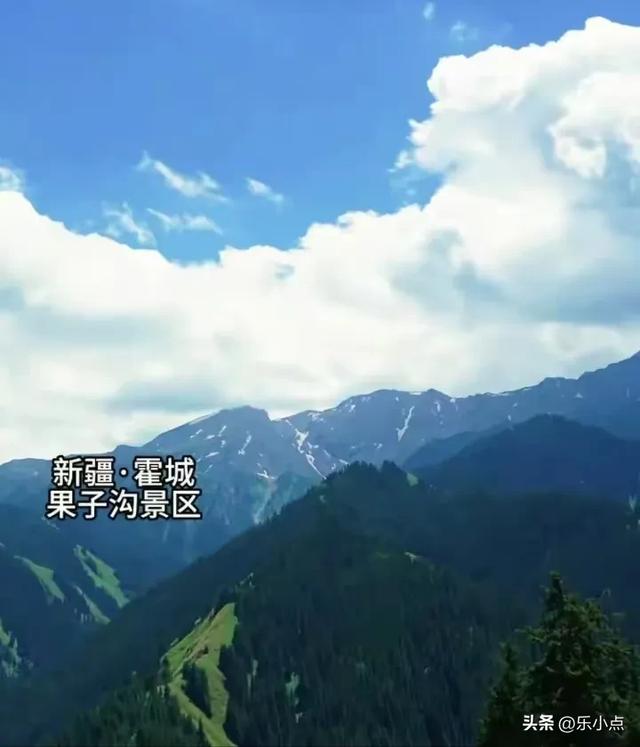 霍启刚晒果子沟照片引热议!网友:这景致远超TVB剧中画面