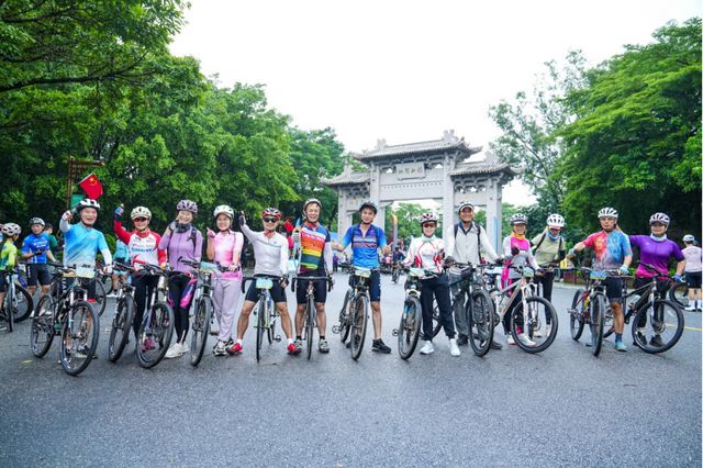 庆丰收、迎全运！近300名骑手同游“禅意山水城”