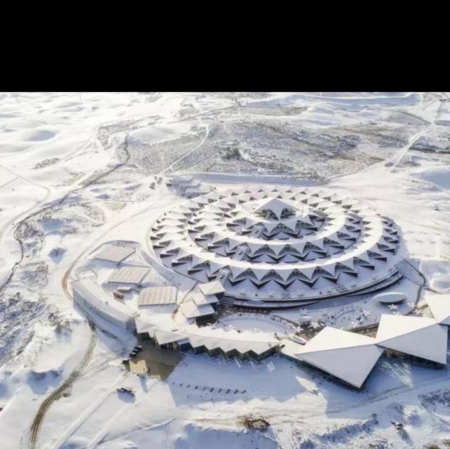 我是上海人，冬游内蒙古响沙湾，人少景美看繁星还能玩雪景