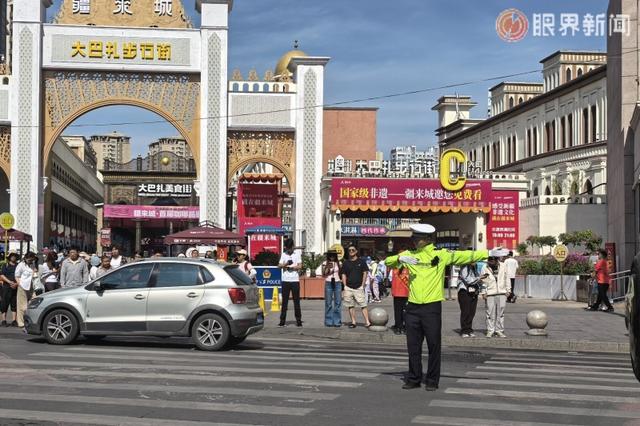 拓宽道路、新增停车场......乌鲁木齐大巴扎景区周边有这些变化