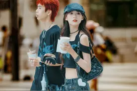 长沙街拍｜两对时尚的情侣图片