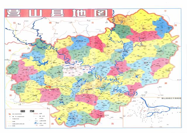 四川省营山县历史沿革及行政区划