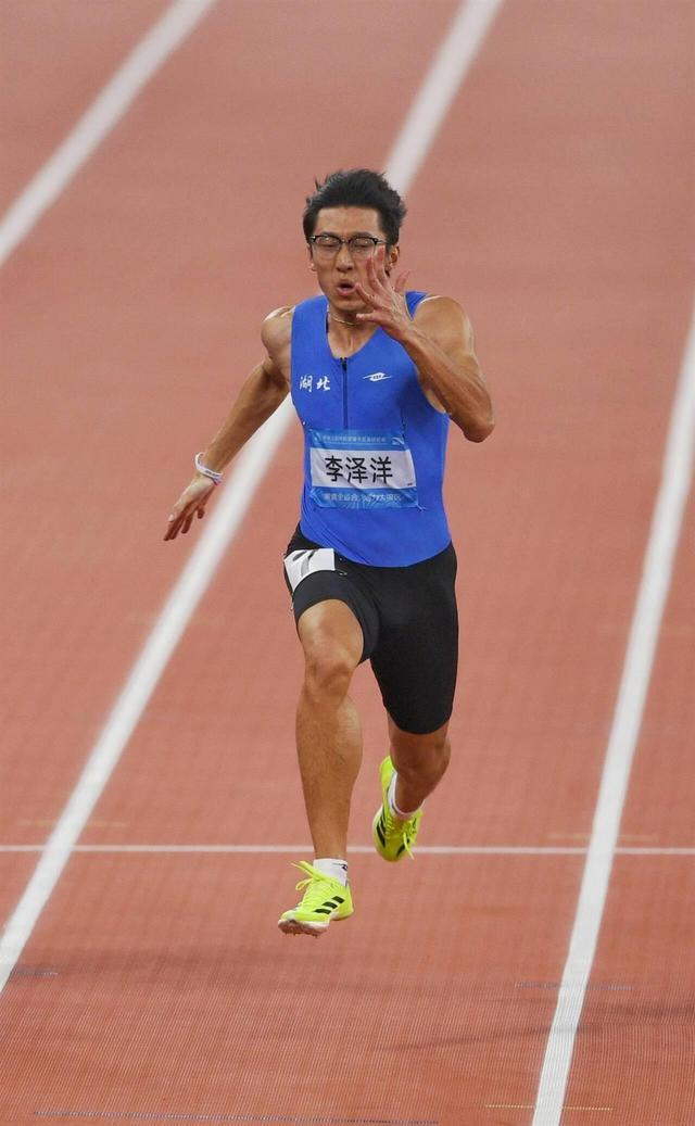 10秒11！湖北百米飞人李泽洋全运会“封王”！他赛后表示：“向10秒大关努力！	”