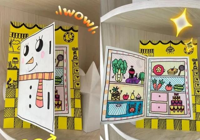 绘画教程26例—儿童手工立体画，生动有趣，创意满分！直接拉满分