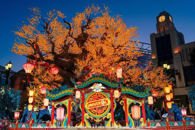 北京环球度假区2026环球中国年1月23启幕 解锁新春N种玩法