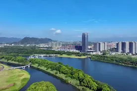 天台总部经济大楼项目通过验收，明年对外开放图片