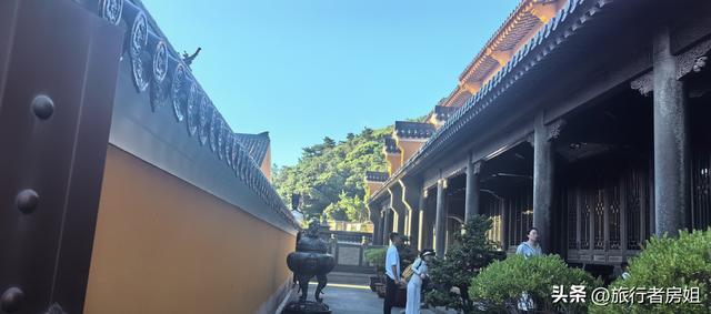 我终于看到了普陀山，神秘的南海观音像