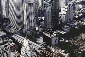 曼谷网红地标“像素大楼”！好像正在崩塌中图片