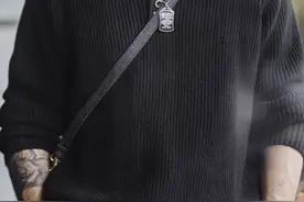 90%的人都不知，美式复古针织衫衫，这么穿原来还可以这么帅图片