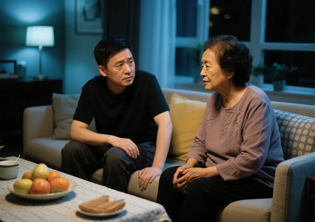 妻子出差三个月，岳母照顾我，今晚她突然开口：孩子，妈跟你谈谈
