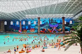 “水上乐园每天换水，通常是骗人的”图片