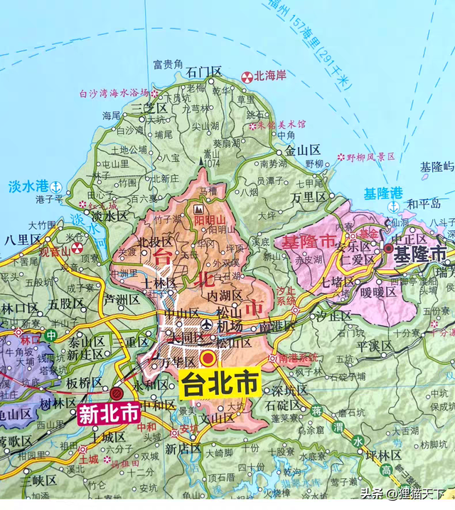 我国台湾岛有富贵角和鹅銮鼻，还有猫鼻头，都是自然形成的