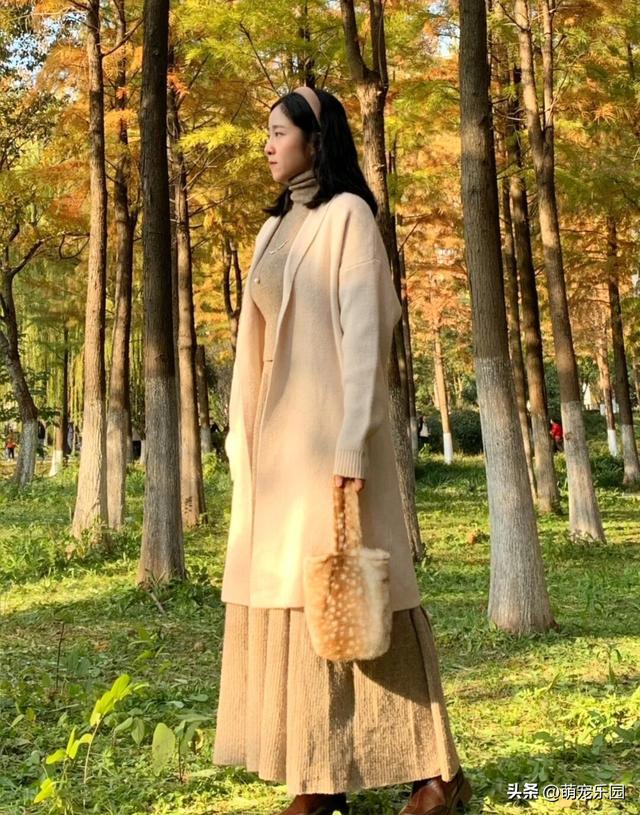 大热天穿毛衣去鄞州公园，水杉林里拍出惊喜美照